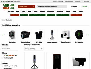 golftech.com screenshot