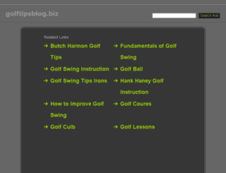 golftipsblog.biz screenshot