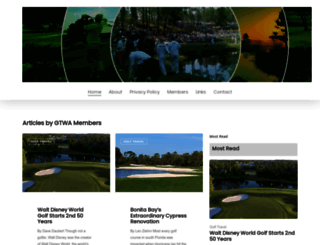 golftravelwriters.com screenshot