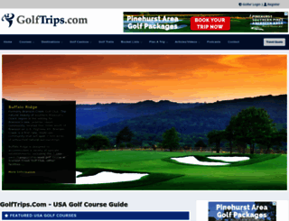 golftrips.com screenshot