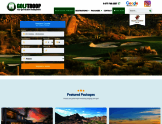 golftroop.com screenshot