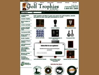 golftrophiesandmore.com screenshot