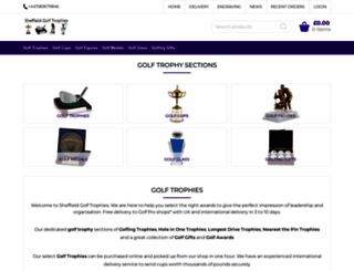 golftrophy.co.uk screenshot