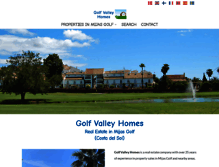 golfvalleyhomes.com screenshot