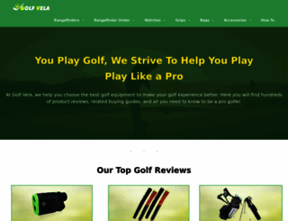 golfvela.com screenshot