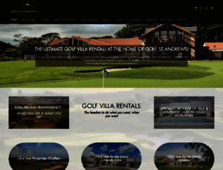 golfvillarentals.com screenshot