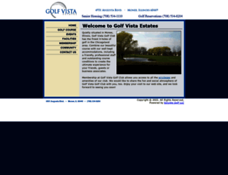 golfvistagolfclub.com screenshot