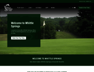 golfwhittlesprings.com screenshot