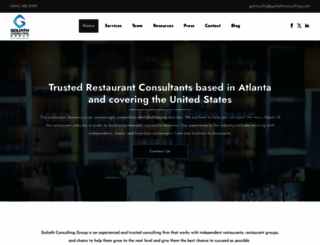 goliathconsulting.com screenshot
