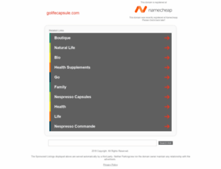 golifecapsule.com screenshot