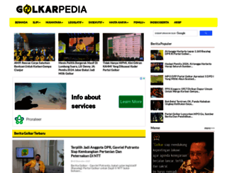 golkarpedia.com screenshot