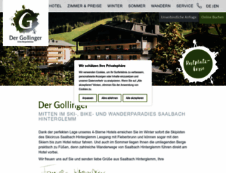 gollingerhof.at screenshot