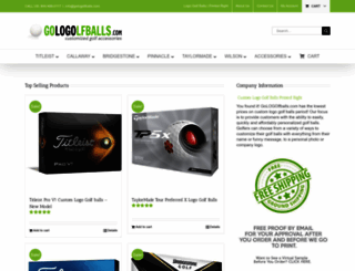 gologolfballs.com screenshot