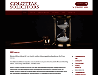 golottassolicitors.com.au screenshot