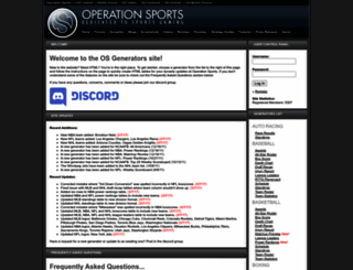 gomadden.operationsports.com screenshot
