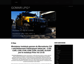 gomar-lpg.pl screenshot