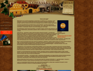 gombaskuria.hu screenshot