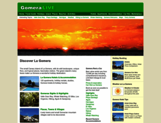 gomeralive.com screenshot