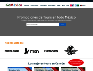 gomexico.org screenshot