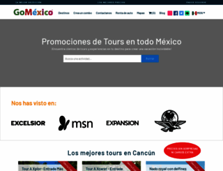 gomexico.travel screenshot