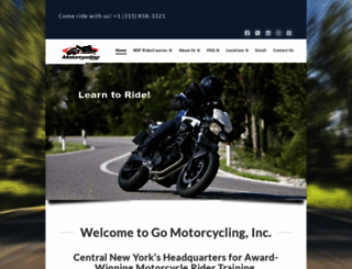 gomotorcycling.net screenshot