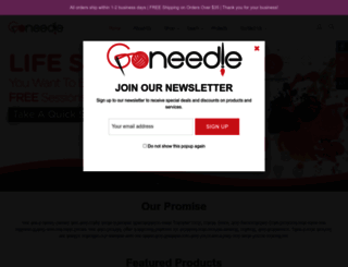 goneedle.com screenshot