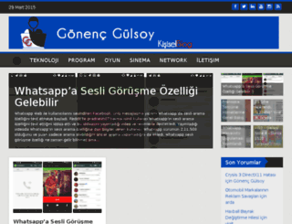 gonencgulsoy.com screenshot