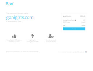 gonights.com screenshot