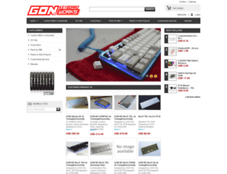 gonskeyboardworks.com screenshot