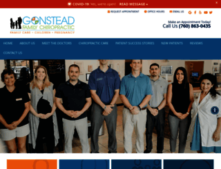gonsteadfc.com screenshot