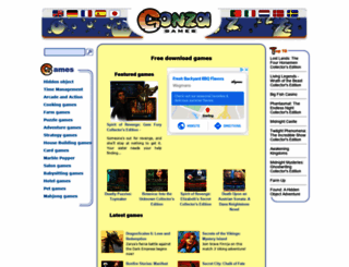 gonzagames.com screenshot