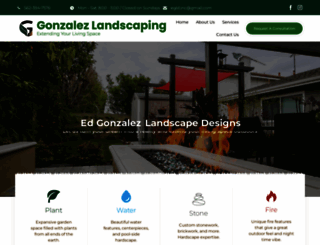 gonzalezlandscape.com screenshot