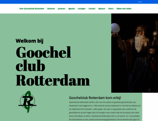 goochelclubrotterdam.nl screenshot