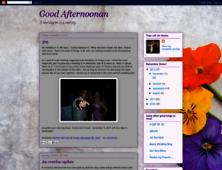 good-afternoonan.blogspot.com screenshot