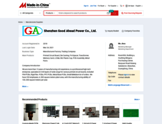 goodahead.en.made-in-china.com screenshot