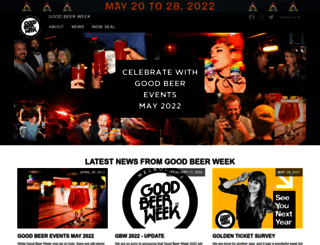 goodbeerweek.com.au screenshot