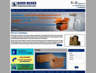 goodboxes.in screenshot