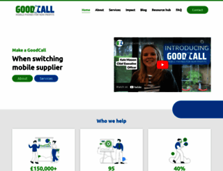 goodcall.org.uk screenshot