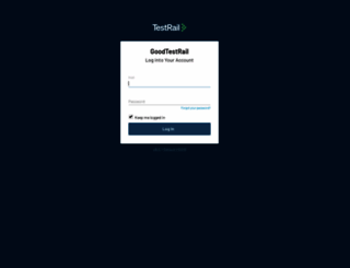 gooddata.testrail.com screenshot