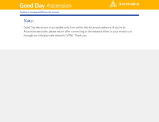 goodday.ascension.org screenshot