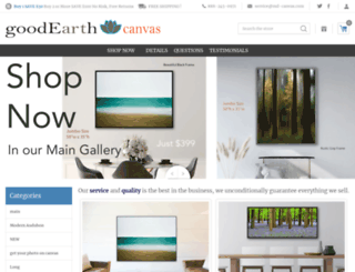 goodearthcanvas.com screenshot