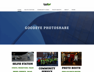 goodeye-photoshare.com screenshot