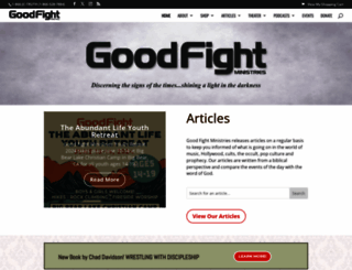 goodfight.org screenshot