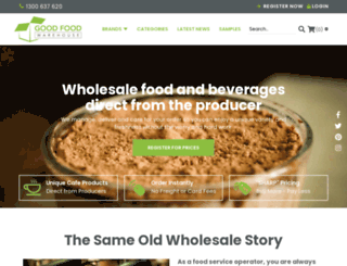 goodfoodwarehouse.com.au screenshot