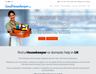 goodhousekeeper.co.uk screenshot