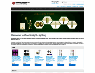 goodinsight-lighting.com screenshot