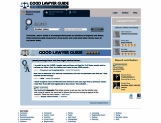 goodlawyerguide.com screenshot