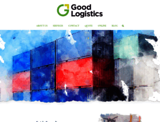 goodlogistics.com.tr screenshot