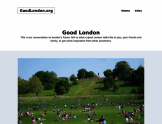 goodlondon.org screenshot