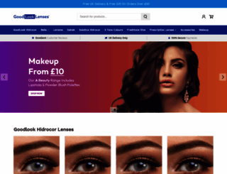 goodlooklenses.co.uk screenshot